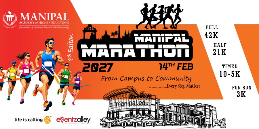 Manipal Marathon 2027 #From Campus to Community Non MAHE (Open for All) banner